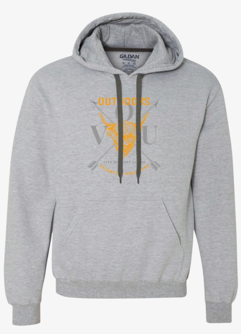 Vuo Bull And Crossed Arrows Heavyweight Pullover Fleece - Autism-awareness Heavyweight Pullover Fleece Sweatshirt, transparent png