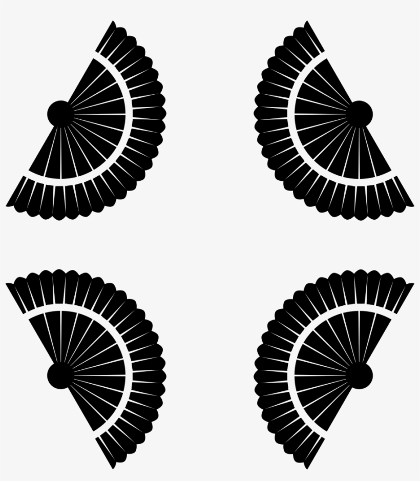 Flamenco Fans Group Of Four In Rhombus Shape Comments - Space Needle, transparent png