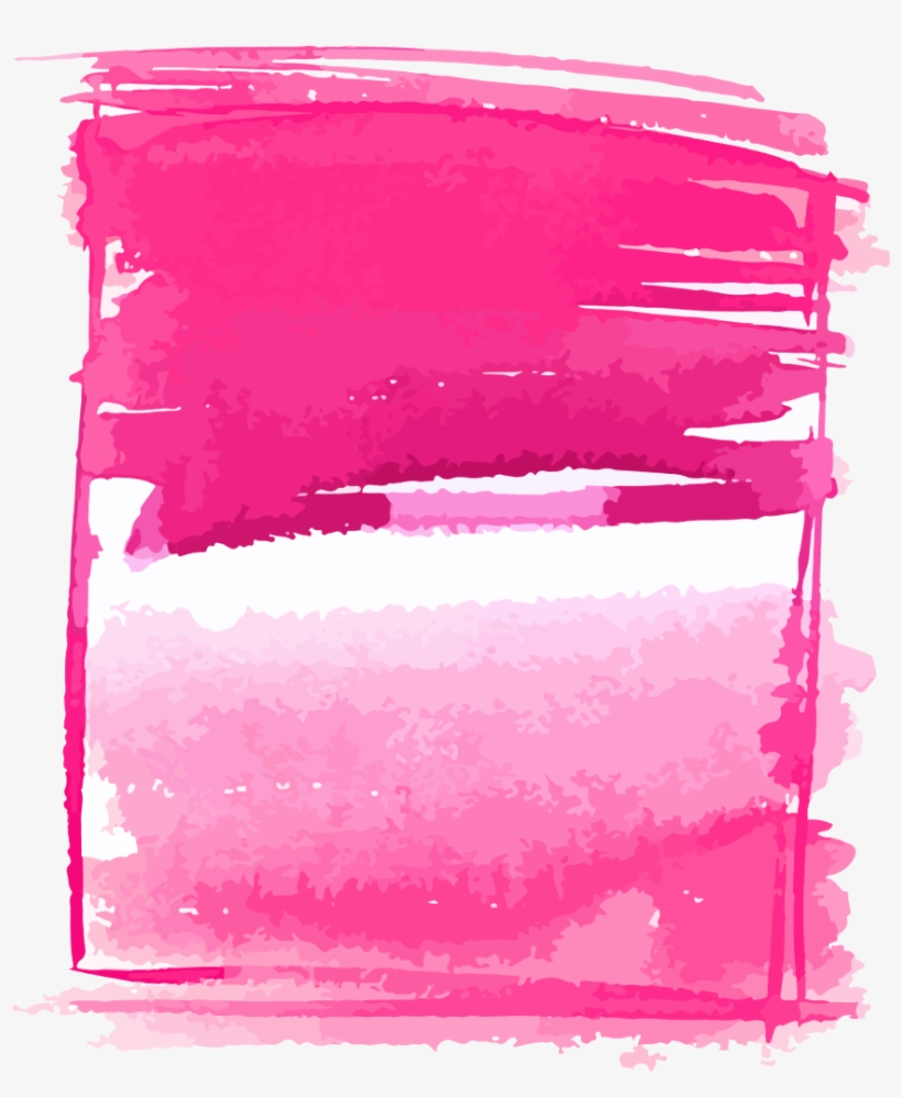 Ftestickers Watercolor Background Template Borderz - Watercolor Painting, transparent png