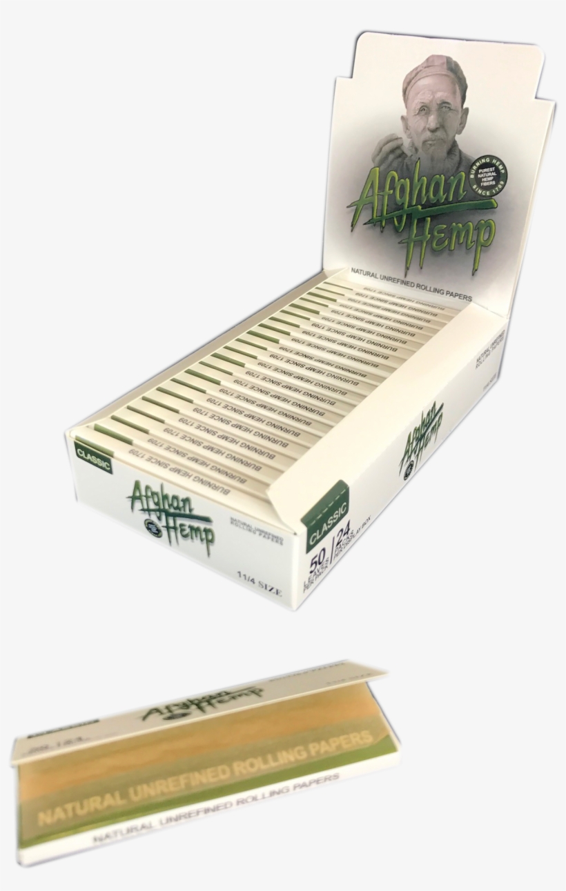 Afghan Hemp Rolling Papers - Rolling Paper, transparent png