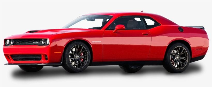 Red Dodge Challenger Car Png Image - Dodge Charger Srt Challenger, transparent png