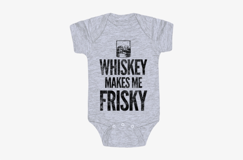 Whiskey Makes Me Frisky Baby Onesy - Neil Degrasse Tyson Baby Clothes, transparent png