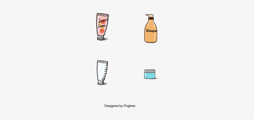 Cartoon Handpainted Simple Cosmetic Icon Design, Cartoon, - Icon Design, transparent png