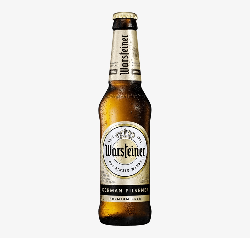 Premium Pilsener - Warsteiner Beer, transparent png