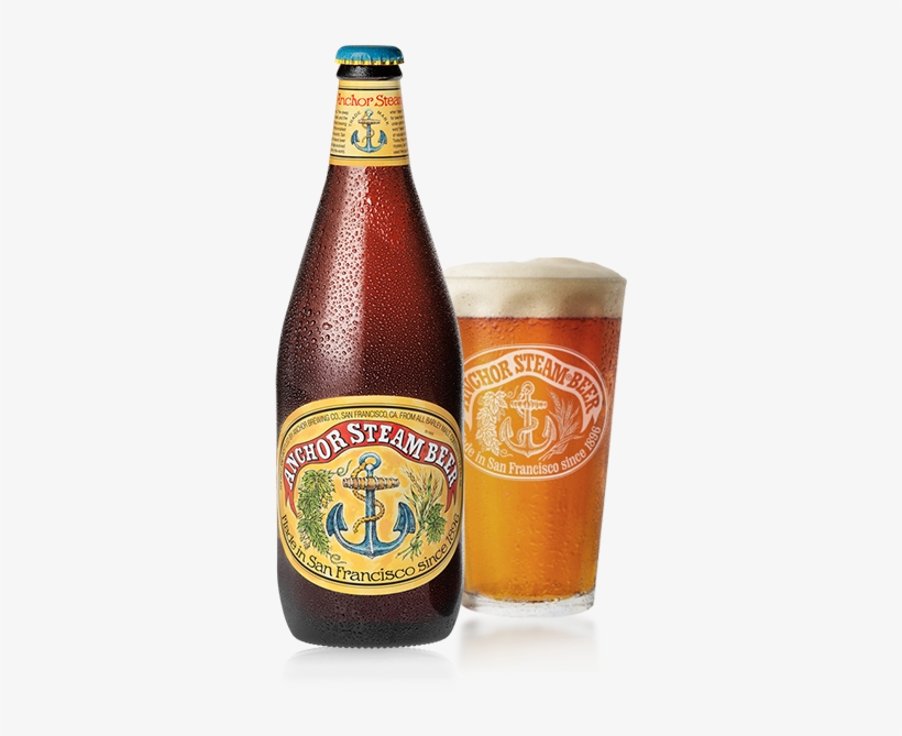 Amber Hybrid Beer Anchor Steam Beer 353x633 PNG Download PNGkit