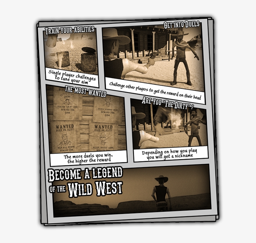 Unforgiven Is A Vr Game For Htc Vive That Lets You - Poster, transparent png
