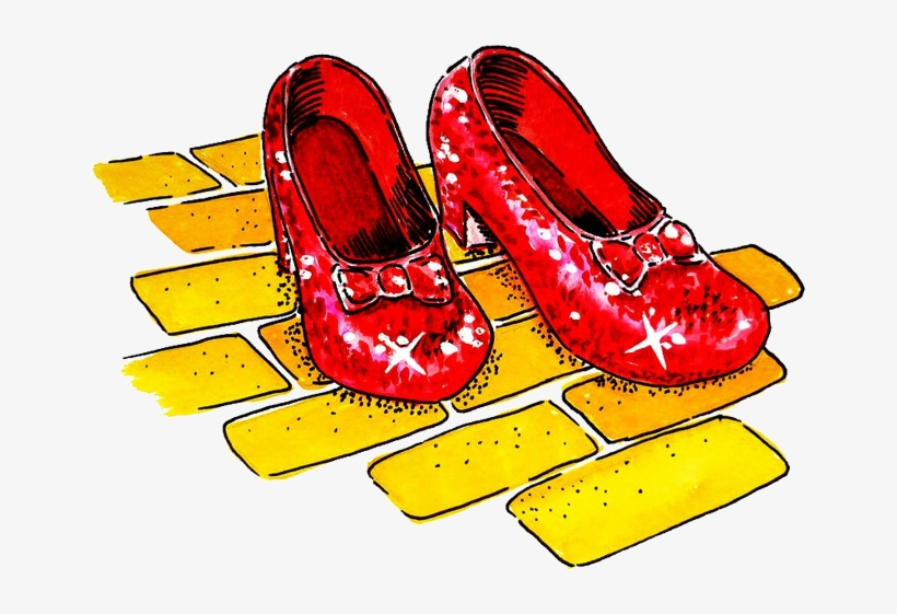 Clipart Stock Fly Me To The Broom Clil I - Ruby Slippers The Wizard Of Oz, transparent png