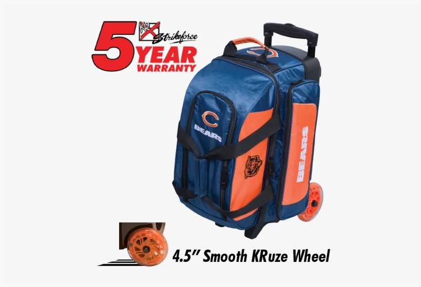 Kr Strikeforce Nfl Chicago Bears 2 Ball Roller Bowling - Kr Cruiser 2 Ball Roller Bag, transparent png