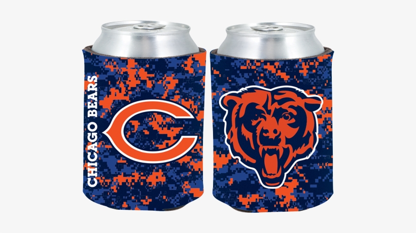 Chicago Bears Digi Camo Can Cooler 12 Pc Min - Chicago Bears, transparent png