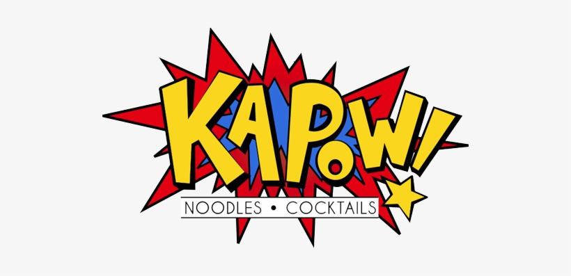 Pow Png Kapow Svg Library Library - Kapow Noodle Bar, transparent png