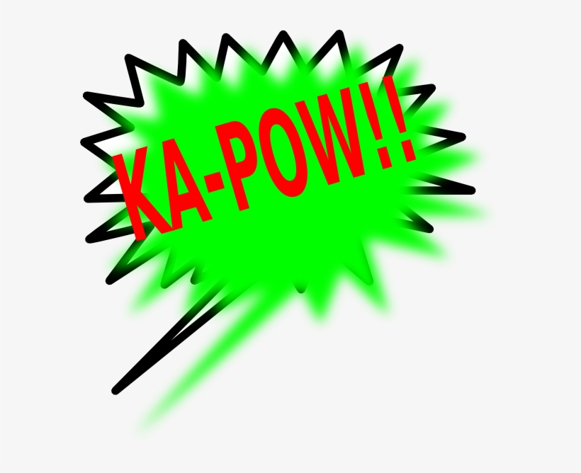 Kapow Clip Art - Clip Art, transparent png