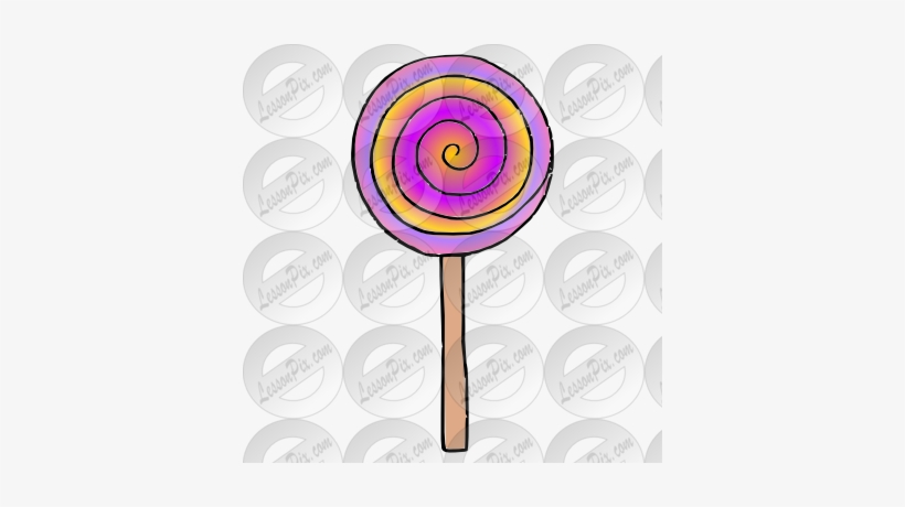 Lollipop Clipart Outline - Clip Art, transparent png