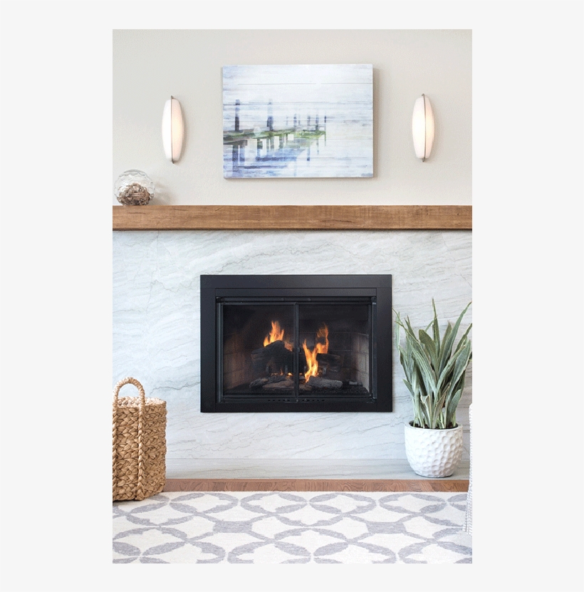 Custom-fireplace - Parvez Taj 'dock Mist' Canvas Art, Multi-color, Size, transparent png