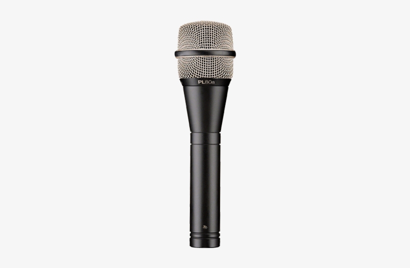Microphone Png Image - Electro-voice Pl-80a Vocal Microphone (black), transparent png