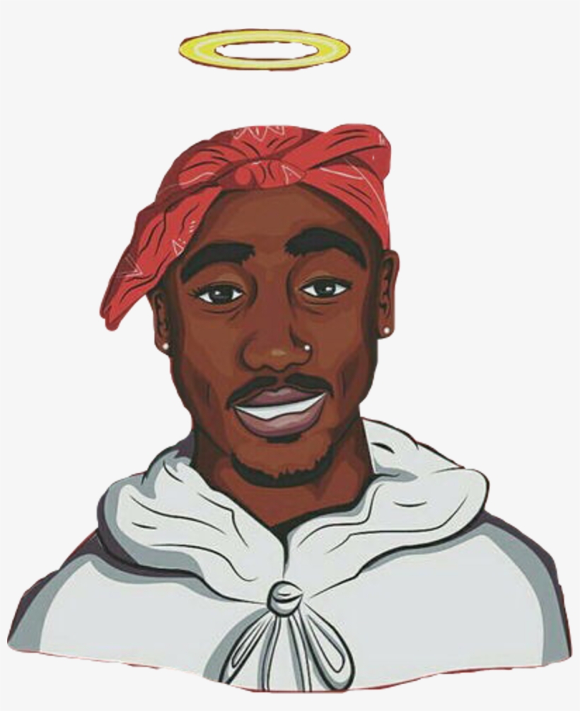 Clipart Royalty Free Download Freeedit Pac Shakur Freetoedit - Tupac Transparent, transparent png