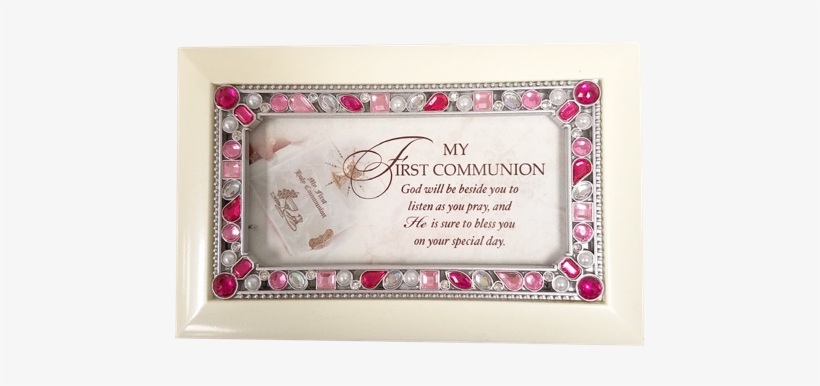 My First Communion Music Box 6” X 4” Jesus Loves Me - First Communion Music Box, transparent png