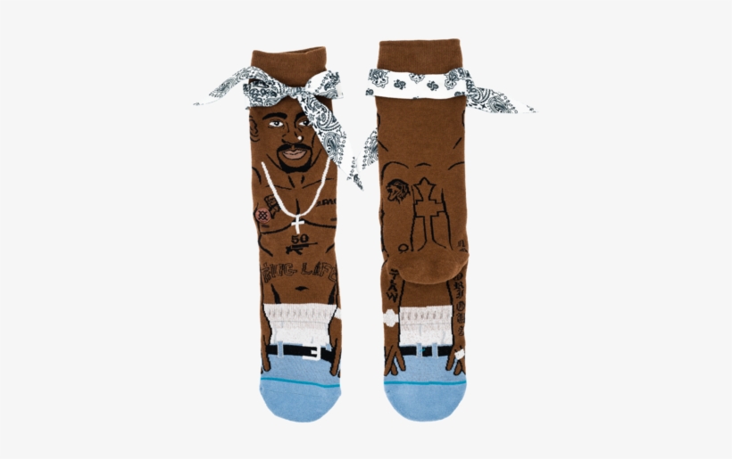 2pac Socks - 2pac Socks Bandana, transparent png