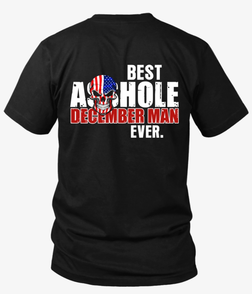 Limited Edition ***best Ever December Man Back Print*** - Boxing T Shirts, transparent png