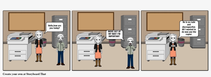 The Mean Office Worker - Mean, transparent png