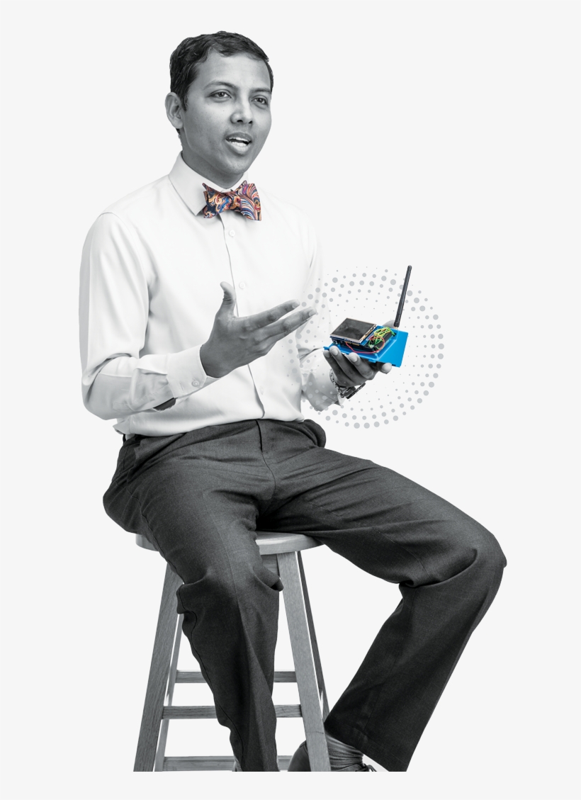Ufwertheim Researcher Prabir Barooah Has A Message - Sitting, transparent png