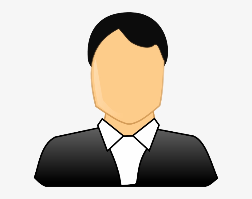 Male Formal Business Clip Art At Clker - Formal Business Clipart, transparent png