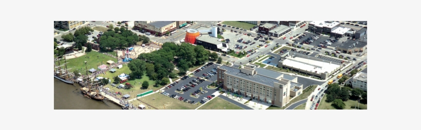 Bay Area Chamber Of Commerce - Aerial Shot Of Bay City Michigan, transparent png