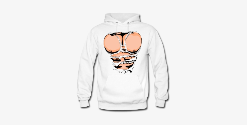 Ripped T Shirt Ideas For Men - Hoodie Png, transparent png