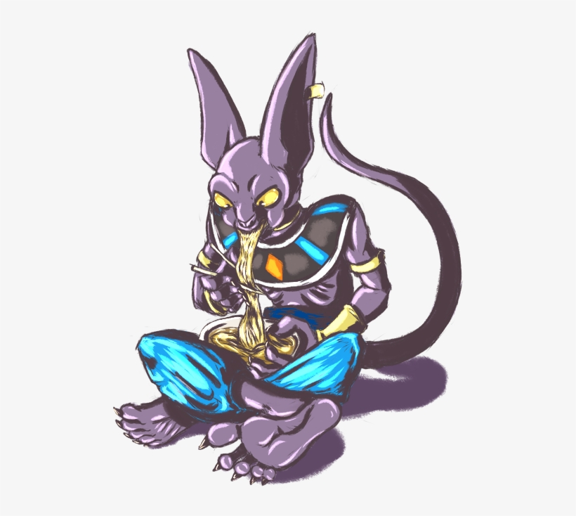 Hungry Beerus - Beerus Barefoot, transparent png