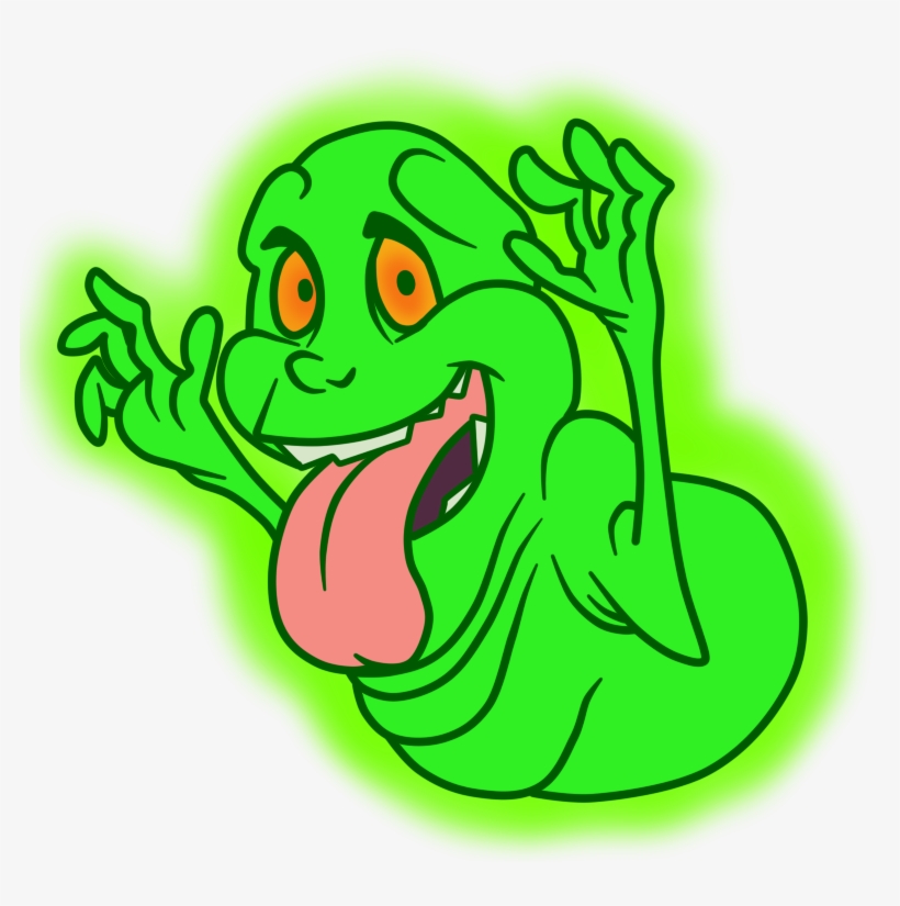 Slimer Drawing Picture Freeuse Library - Slimer Png, transparent png