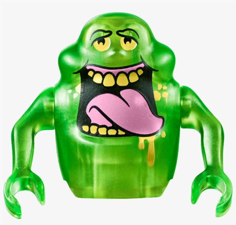 Slimer - Lego Ghostbuster Slimer Minifigure, transparent png