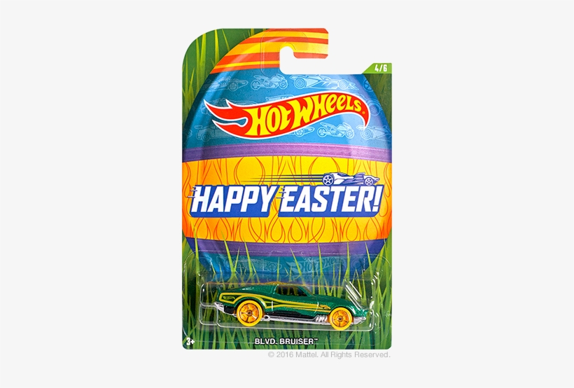 The Speeding Easter Bunny Returns In With Six Happy - Hot Wheels Easter 2018, transparent png