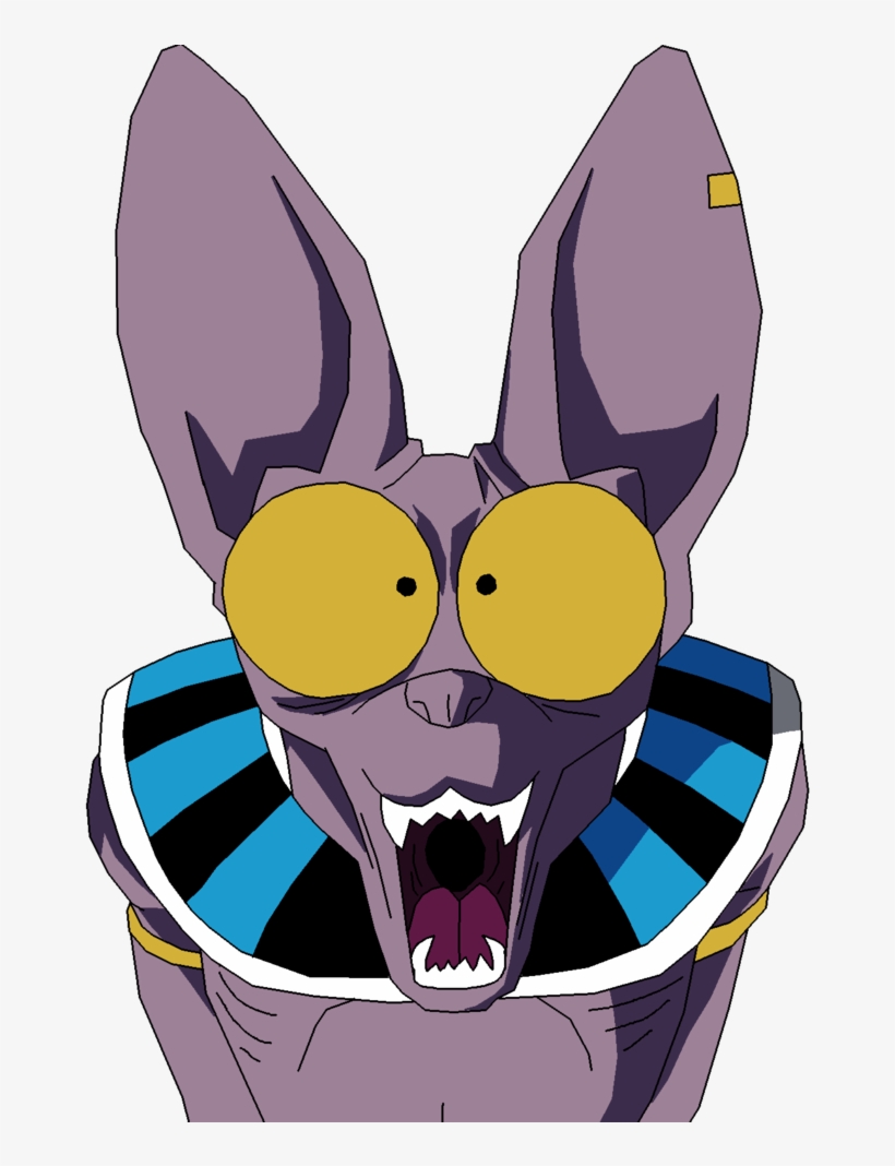 Beerus, The Scaredy Cat By Starwars888 On Deviantart - Dbs Cap 87, transparent png