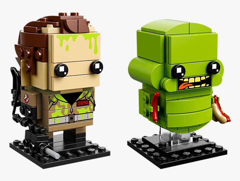 Peter Venkman™ & Slimer - Lego 41622, transparent png
