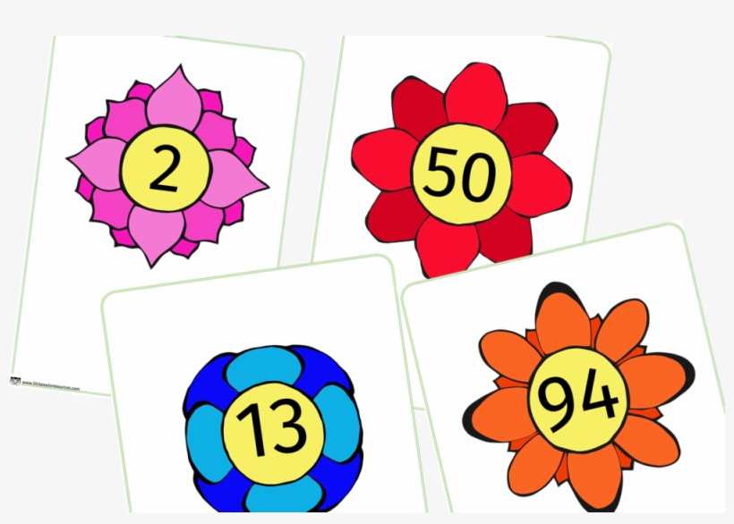 Flowernumberscover - Number, transparent png