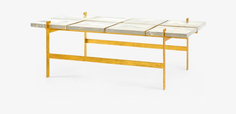 Romeo Coffee Table, Gold - Laurel Foundry Modern Farmhouse Romeo Coffee Table, transparent png