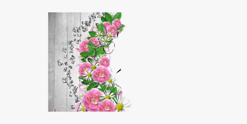 Photo Frame - Flowers Line - Tujhe Rab Ne Banaya Kis Liye Mp3 Song, transparent png