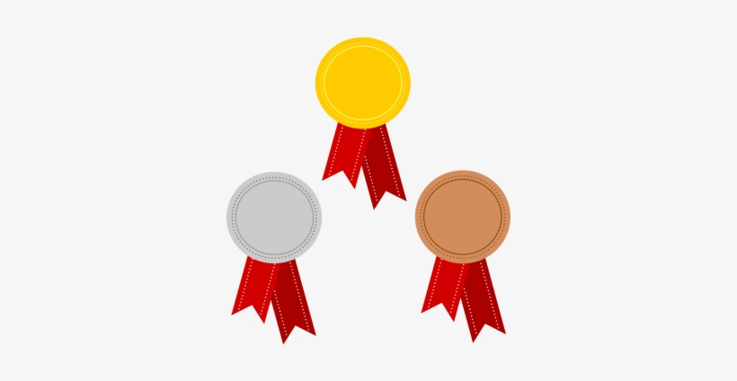 Medals Vector, Medals, Gold Medal, Silver Medal Png - Medal, transparent png