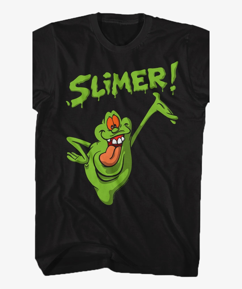 Image Result For Ghostbuster Green - Slimer Ghostbusters Tshirt, transparent png
