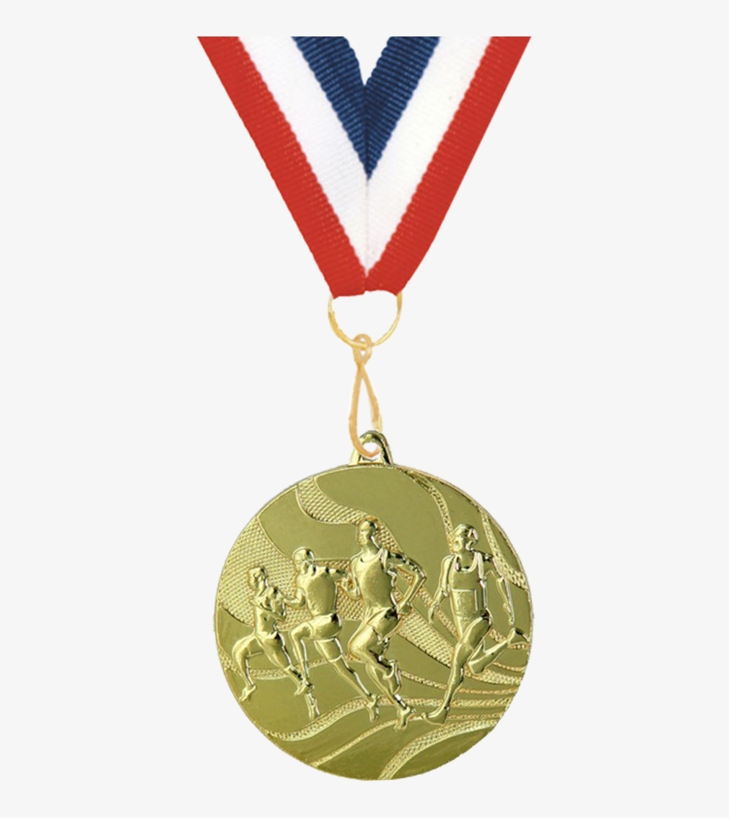 Gold Medal For Running, transparent png