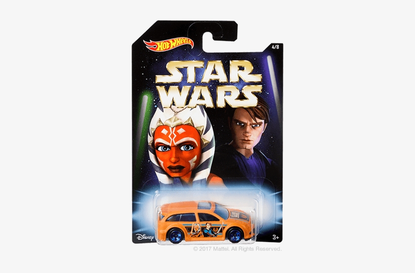 Mattel Walmart Hot Wheels Master Apprentice Anakin - Star Wars Hot Wheels 2017, transparent png