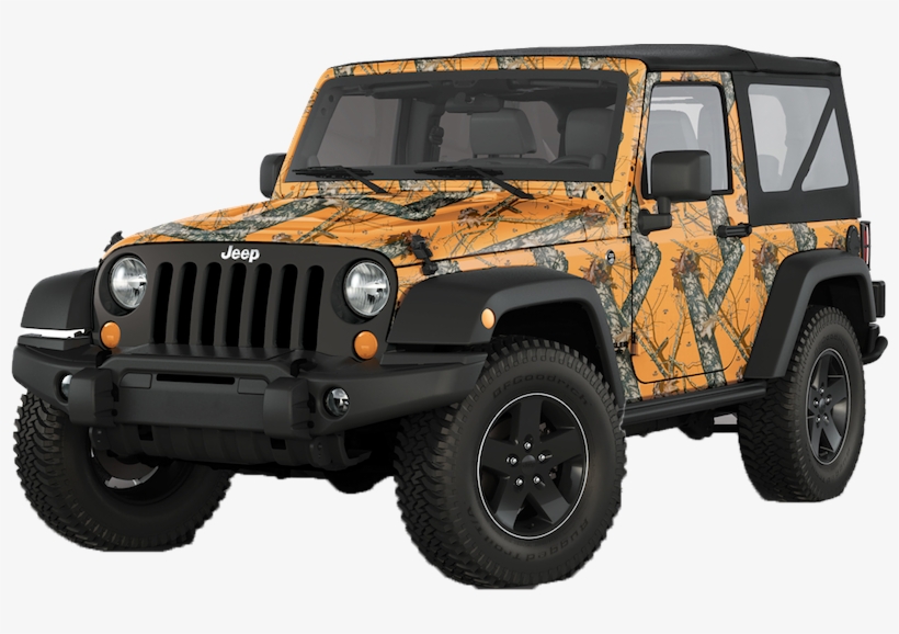 Jeep Png Clipart - Mossy Oak Graphics Mossy Oak Camo Jeep Vinyl Wrap, transparent png