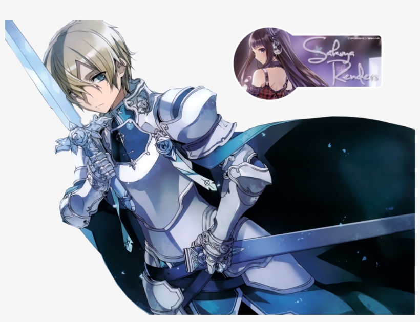 Eugeo Sword Art Online - Sword Art Online Eugeo Render, transparent png