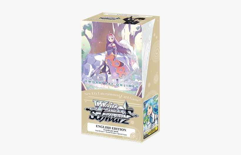 Weiss Schwarz Sword Art Online Ii Vol - Weiss Schwarz Sword Art Online 2 Extra Booster, transparent png