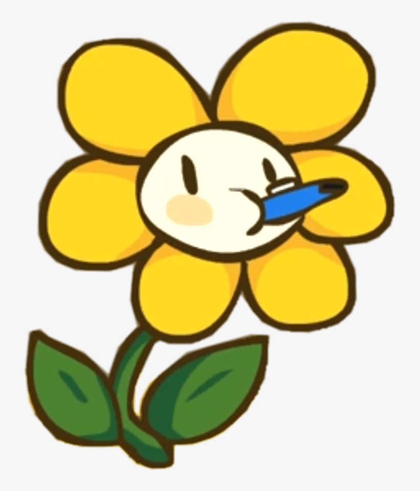 Flowey Kazhoo Undertale Freetoedit - Flowey, transparent png