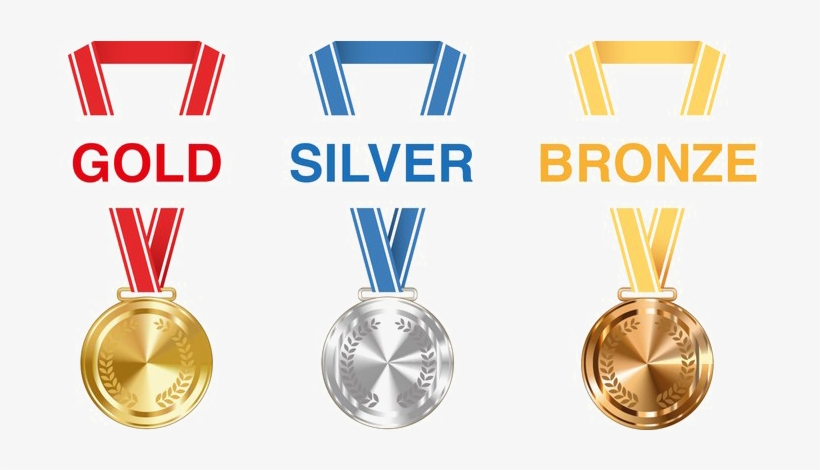 Gold Silver And Bronze Medals Png Picture - Gold Silver Bronze Medals Png, transparent png