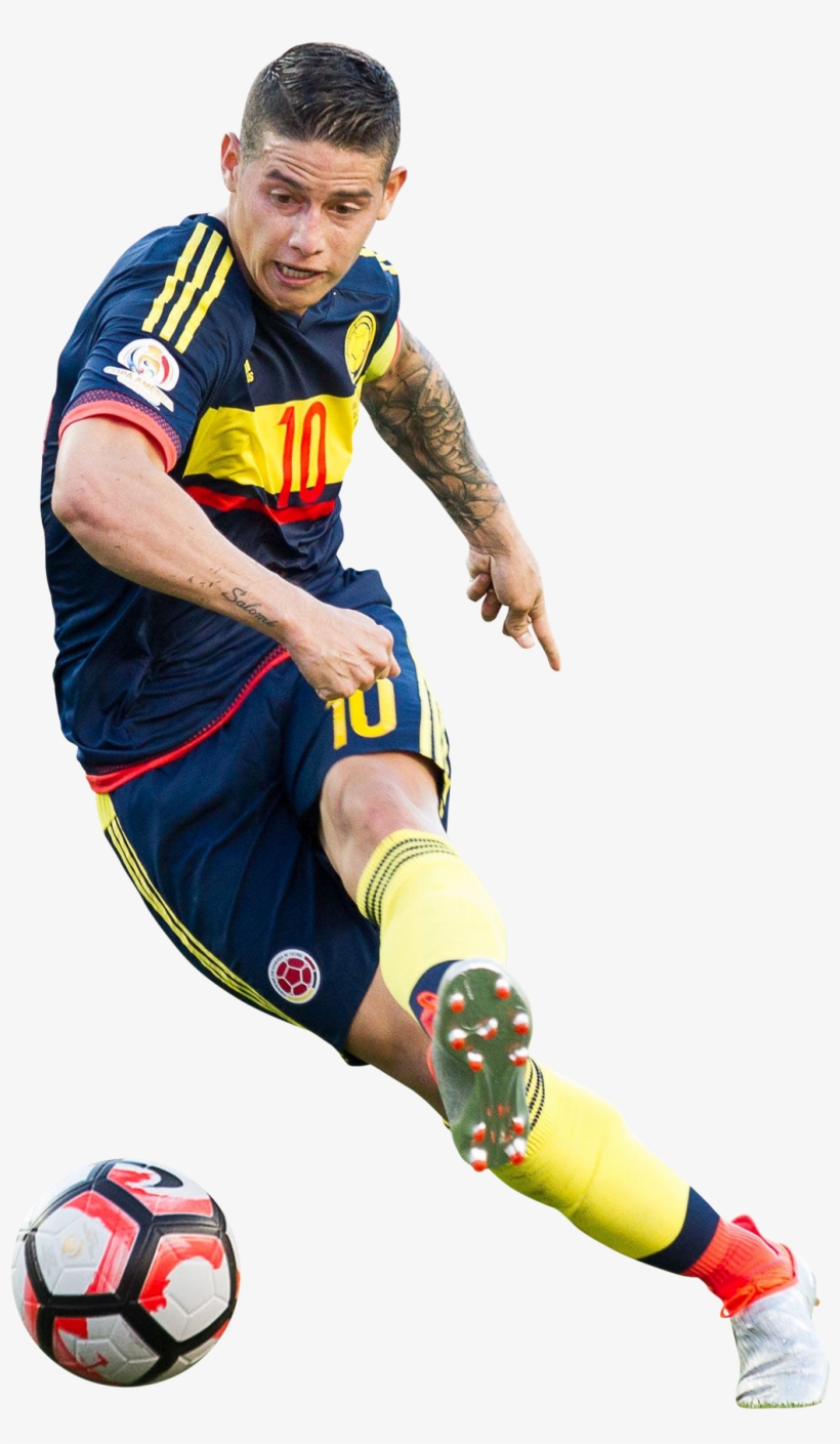 James Rodriguez Render - Kick Up A Soccer Ball, transparent png