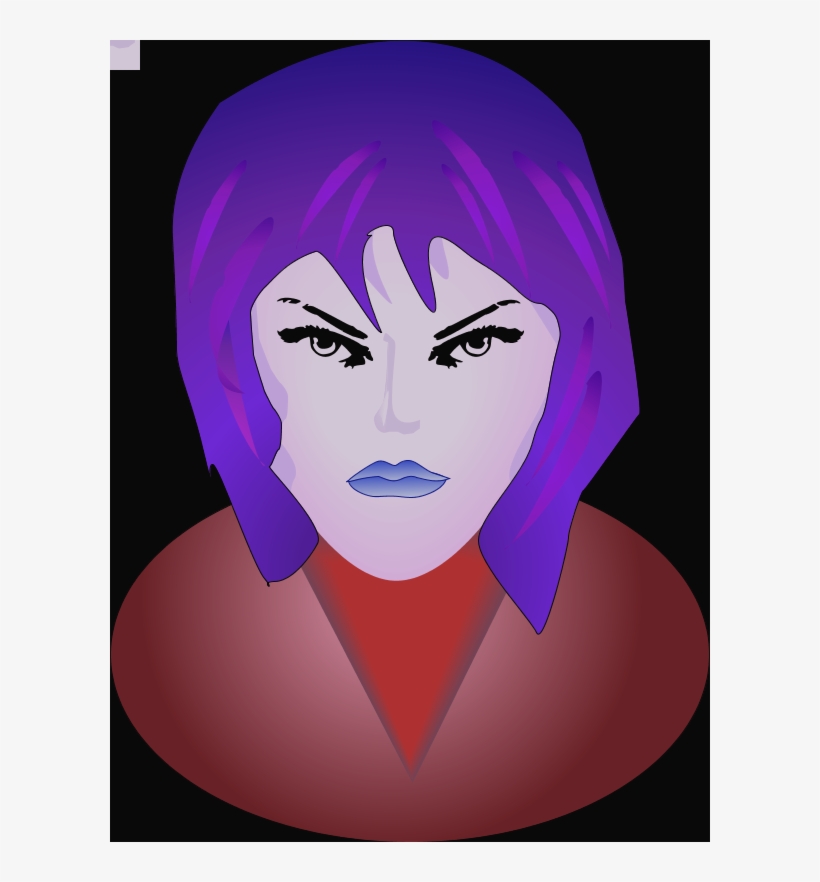 Mad Face Clip Art Tumundografico 5 Mad Face Clipart - Smiley Femme Fatale Face 1 25 Magnet Emoticon, transparent png