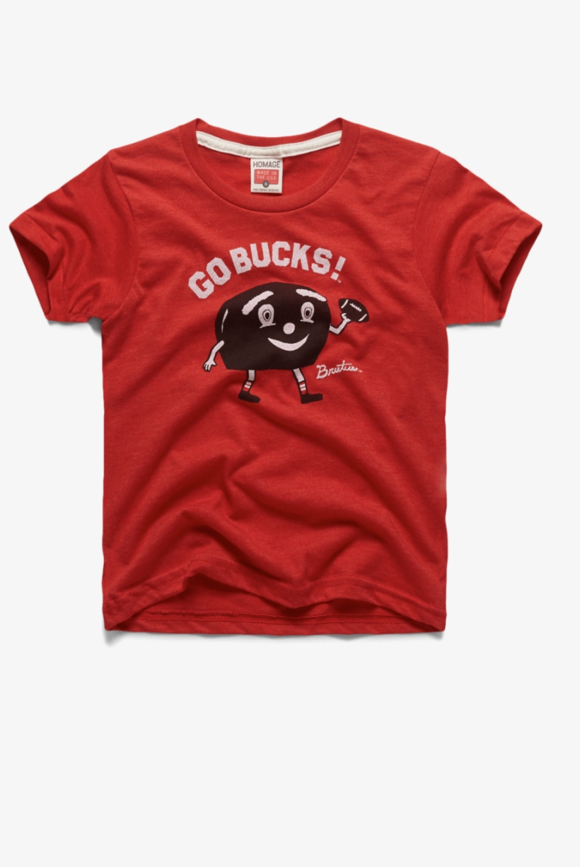 Youth Brutus Go Bucks Ohio State University Buckeyes - Qfm96 T Shirt, transparent png