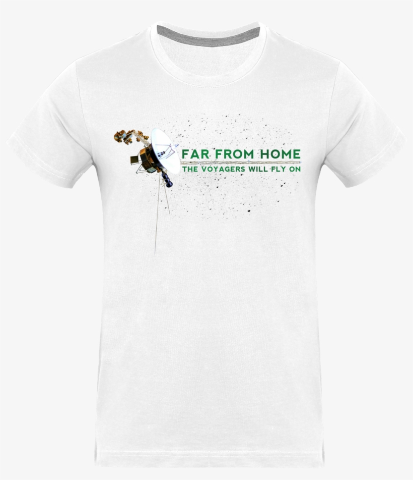 T-shirt Men "voyager 1 By Sagan" - T-shirt, transparent png