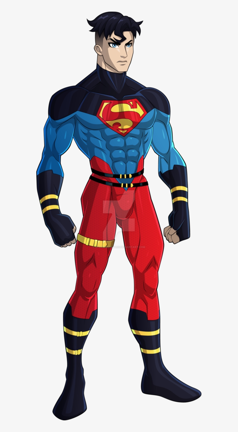 Superboy By Sparks220stars-d4fvf88 - Superboy Cartoon, transparent png